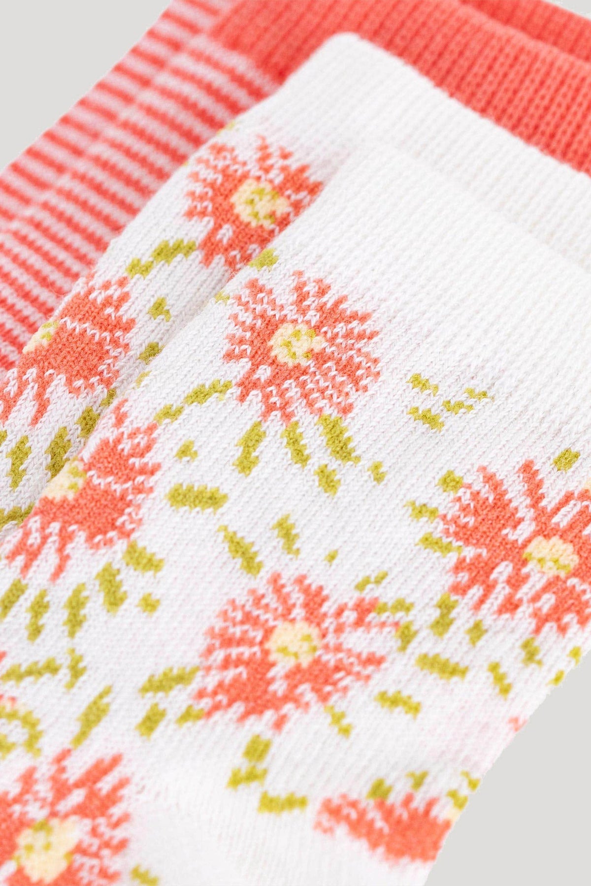 Littlellamas - Baby Unisex Fleur Socks, 2-Pack, Multicolor