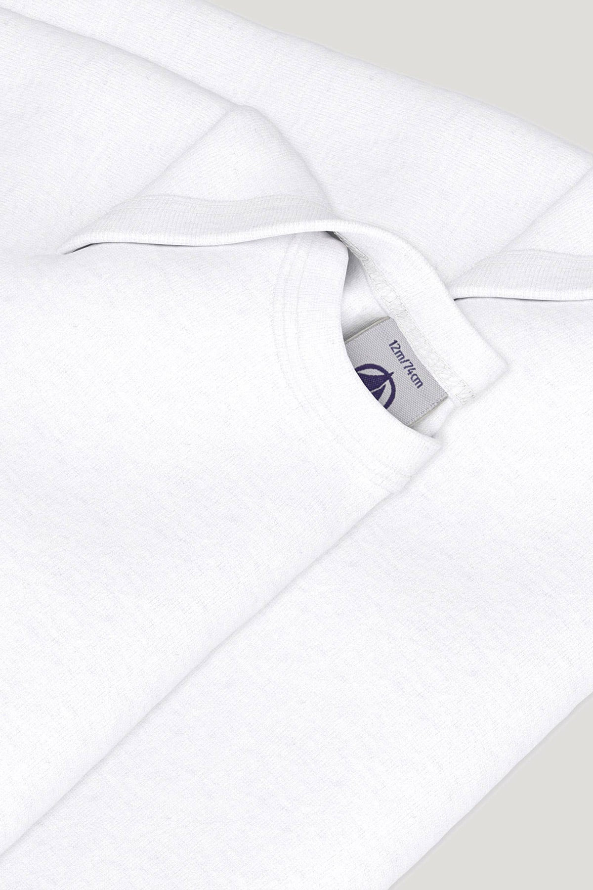 Littlellamas - White 2-Pack Eloi Long Sleeve Bodysuit for Baby Unisex