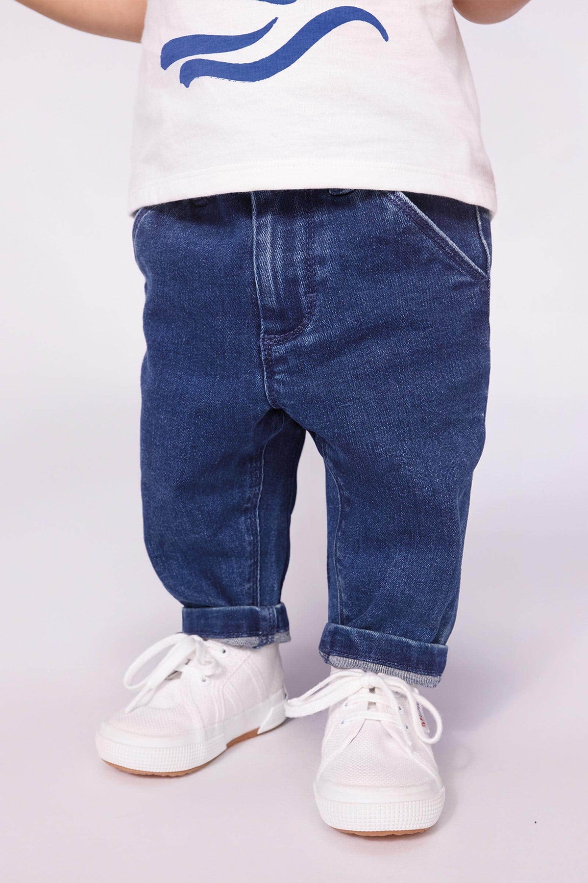 Littlellamas - Baby Boy's Denim Aubel Trousers
