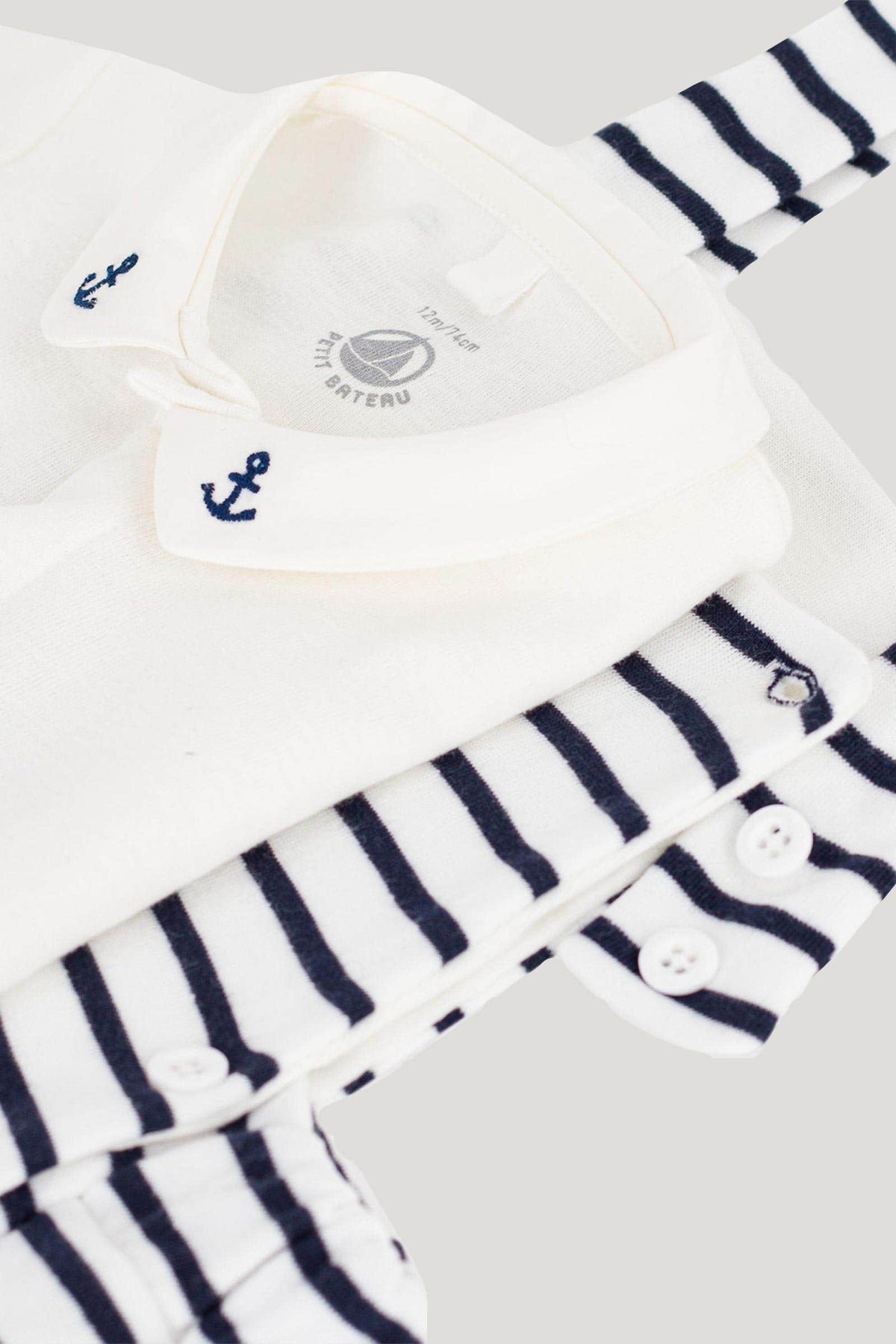 Littlellamas - Baby Unisex Navy Avelin Short Suit