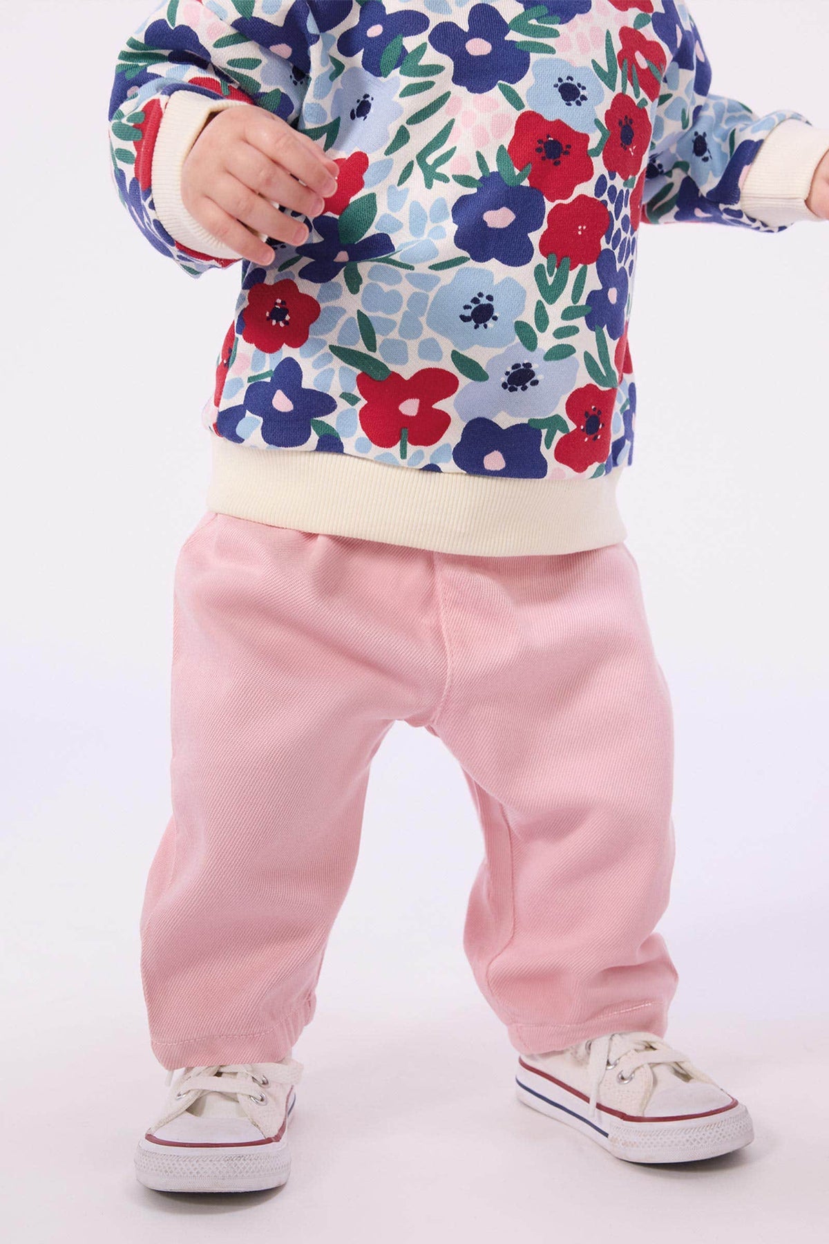 Littlellamas - Baby Girl's Pink Elouan Trousers