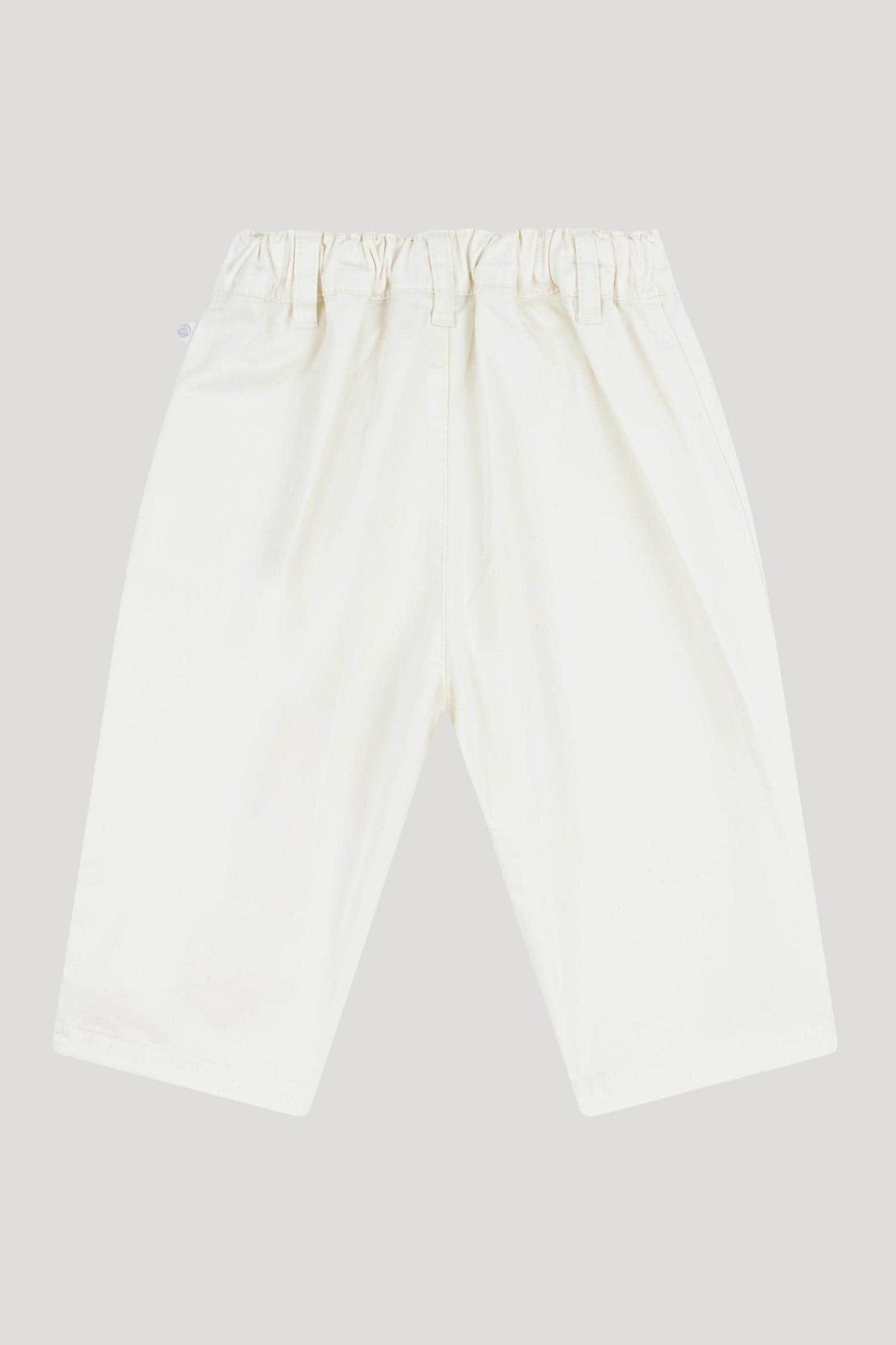 Littlellamas - White Marin Trousers for Baby Boys