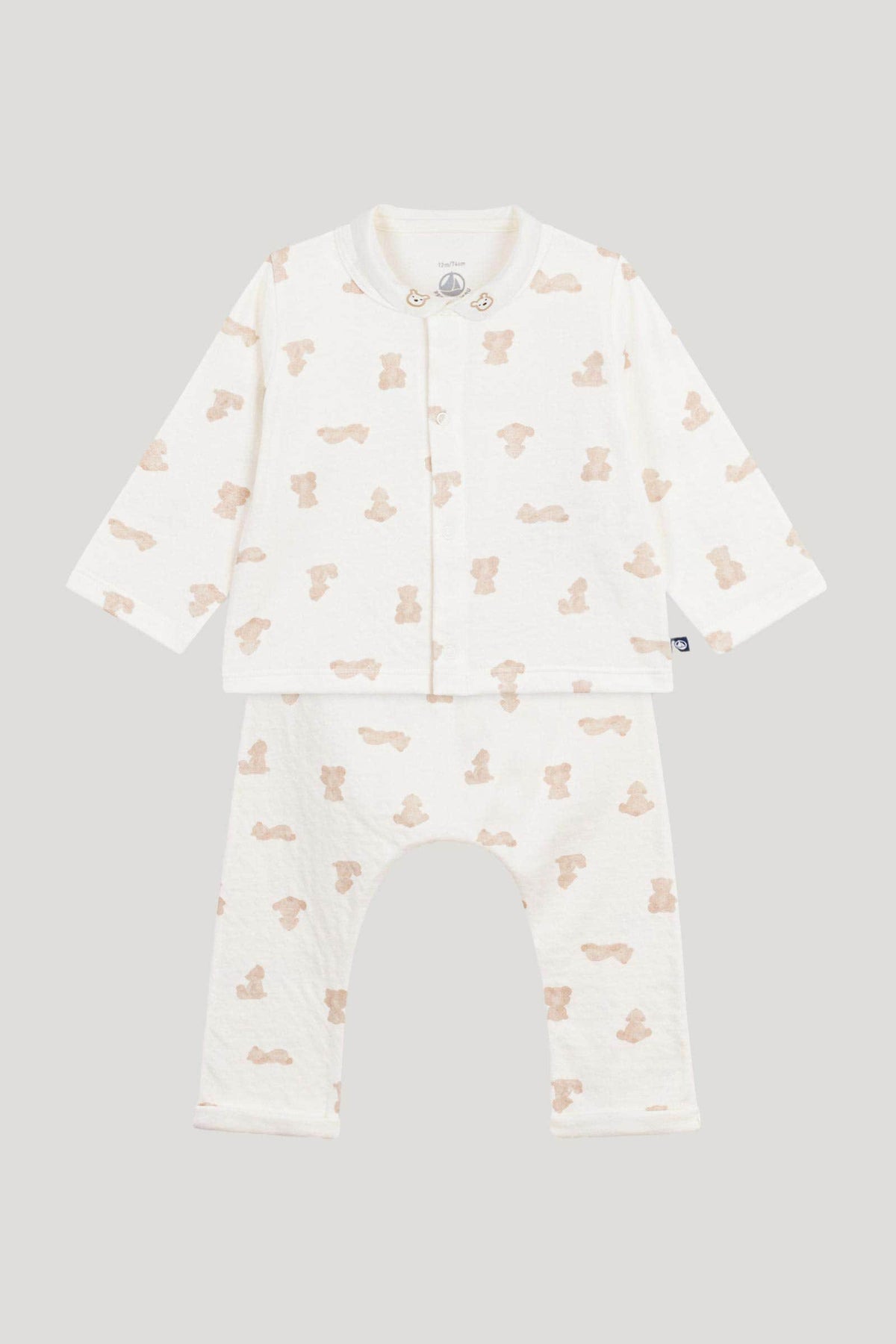 Littlellamas - White Etoile Long Suit for Baby Unisex